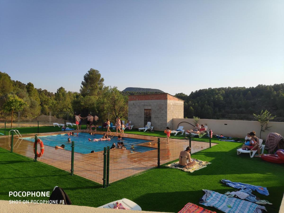 Camping El Roble Valderrobres Buitenkant foto