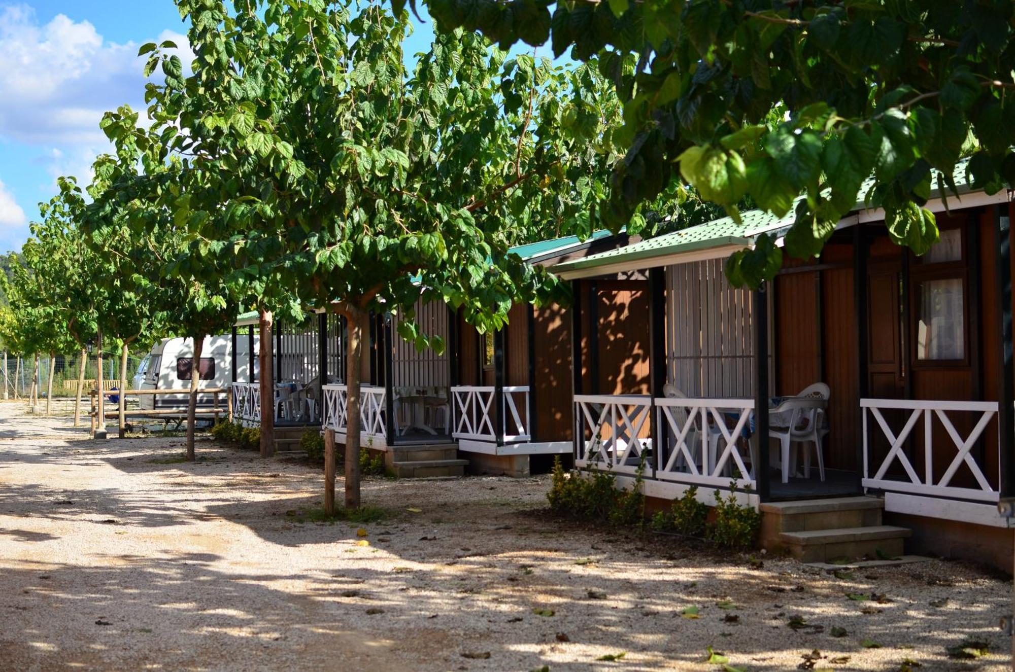 Camping El Roble Valderrobres Buitenkant foto