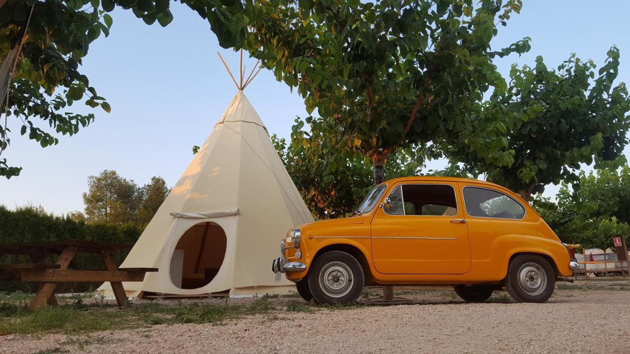 Camping El Roble Valderrobres Buitenkant foto